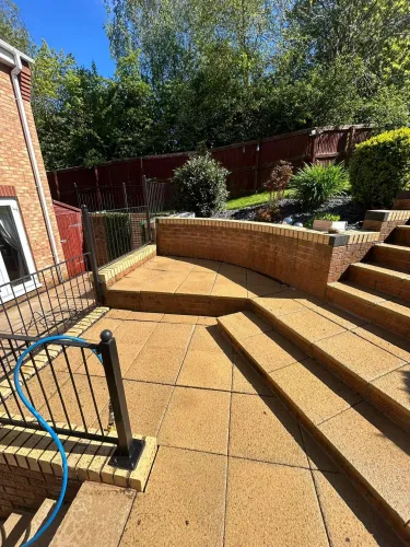 Professional Patio Cleaning and Algae Removal Transformation (image 4 of 8)