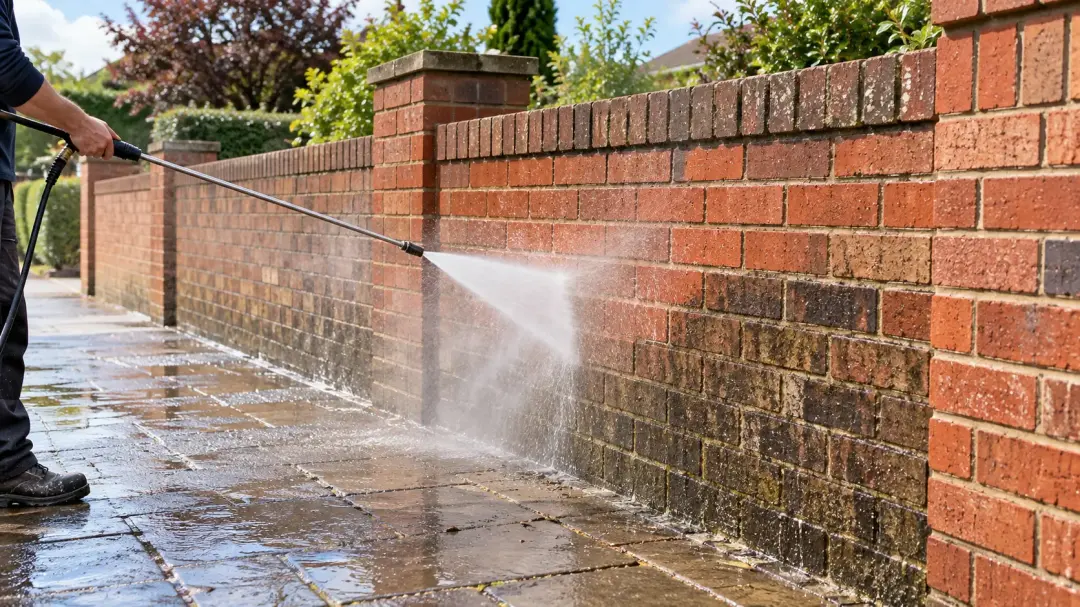 Cleaning Walls and Brickwork